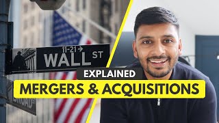 Mergers amp Acquisitions MampA Explained in 2 Minutes in Basic English [upl. by Gilmour909]