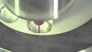 Zirconia Crown Machining on the Dental Mill 2 [upl. by Greggs]