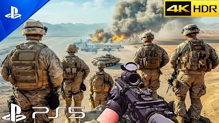 BLACK OPS 6 ATTACK ON KUWAIT AIRPORT  REALISTIC Ultra Graphics Gameplay COD 4K60FPS [upl. by Elo]