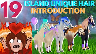 Showing ALL 19 of My ISLAND UNIQUE HAIR HORSES in WILD HORSE ISLANDS on ROBLOX [upl. by Diao901]