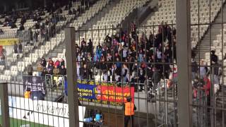 Cracovia  Piast 13032015 kibice Piasta 12 [upl. by Abdel]