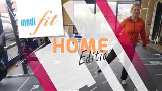 medifit HOME Edition  Kniebeuge  Abduktion [upl. by Ecirtnas294]