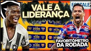 BOTAFOGO É FAVORITO DIANTE DO FORTALEZA MAS LAION TÁ EMBALADO  PALMEIRAS E FLAMENGO LONGE DE CASA [upl. by Arymahs]