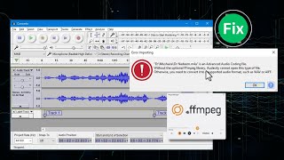 Fix audacity ffmpeg library not found  ffmpeg install windows 1 [upl. by Schiffman]