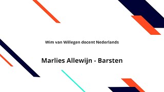 Marlies Allewijn  Barsten [upl. by Pauwles938]