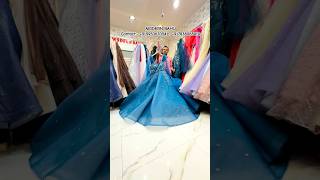 Pretty gown trending shorts video short engagement wedding party beautiful blue wow reels [upl. by Frieda]