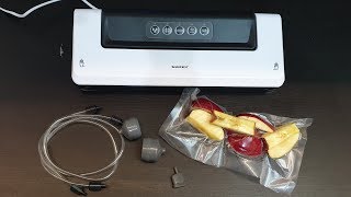 Silvercrest Bag Vacuum Sealer SV 125 B2 Unboxing Testing [upl. by Lose]