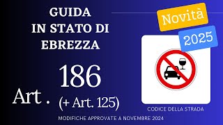 ALCOLOCK  Guida in stato di ebrezza  RIFORMA CODICE DELLA STRADA 2025 [upl. by Grimes]