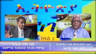 ESAT Ethiopia Nege Ato Gizaw with Prof Teshale Tibebu Part 2 Feb 2019 [upl. by Hogan]