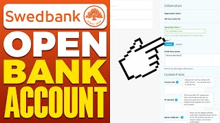 How To Open Swedbank Bank Account 2024 [upl. by Atram]