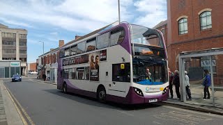 Grimsby buses 15th July 2024 in the town centre and Bargate bus grimsby stagecoach [upl. by Glaudia]