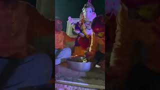 ganesh aartiganpati bappa moryaganpati visarjan 2024ganpati ganpatibappamorya shortvideo [upl. by Uah]