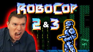 ROBOCOP 2 and 3 NES Nintendo Video Game Review Pt 2 S4E04  The Irate Gamer [upl. by Sarita]