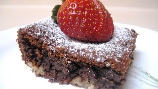 Receta Brownies Sin Huevo Y Delicoso [upl. by Llenrahc903]