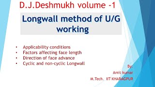 Longwall Mining Method of Underground Coal extraction part 02 [upl. by Caines]