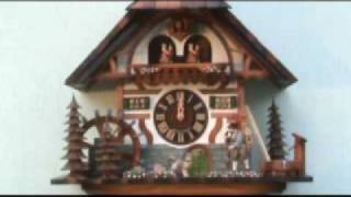 Black Forest Chalet Cuckoo Clock [upl. by Westhead]