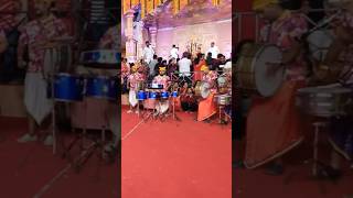 Vastav Aarti 🙏🎷🥁🎵vastav aarti ganeshband ytshorts [upl. by Basile310]