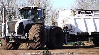 WesthoffAgrarGmbh  Claas  Tebbe  Case  Kompost Streuen  Spreading Compost 2021 pt1 [upl. by Hagai720]