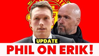 PHIL JONES QUESTIONS ERIK TEN HAG All Man UTD News [upl. by Lentha]