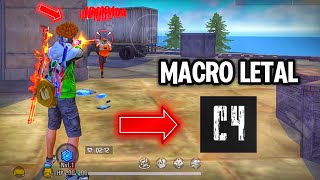 😱LA MEJOR MACRO para DAR TODO ROJO en FREEFIRE 2024 COMO INSTALAR😳FUNCIONAMACRO HEADSHOTfreefire [upl. by Tullus]