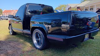 1995 OBS Chevy 1500 Stepside Transformation Work Truck to Street Truck [upl. by Naresh277]