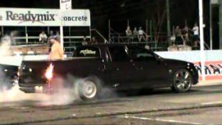 PART 3 VY SS HOLDEN CREWMAN BURNOUT AT TOWNSVILLE DRAGWAY 2010 [upl. by Inamik645]