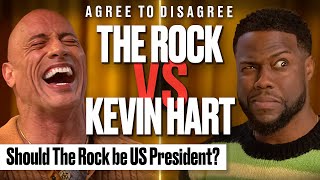 The Rock amp Kevin Hart Argue Over The Internets Biggest Debates  Agree To Disagree  ladbiblestories [upl. by Beatrisa240]