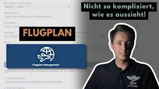 So erstellst Du einen Flugplan für einen VFRFlug ins Ausland  FLUGVORBEREITUNG [upl. by Aisyram]