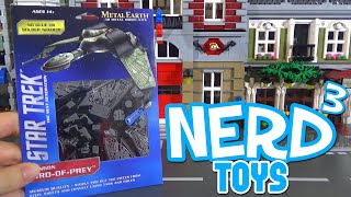 Nerd³ Toys  Microscopic Metal Models [upl. by Ardnohsal856]