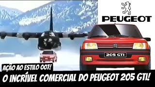 O INCRÍVEL COMERCIAL DO PEUGEOT 205 GTI [upl. by Anerdna191]