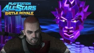 Playstation All Stars Battle Royale Evil Cole Arcade Walkthrough Commentary PS3 HD [upl. by Adhamh]