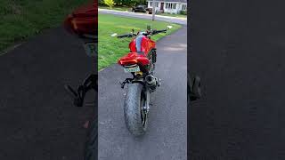 Ducati Monster 937 Arrow Exhaust walk around [upl. by Dukie]