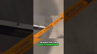 Cutting AluminIum Door Strip amp Seals  Seamless Finish hacksaw draughtsarounddoors diyproject [upl. by Anailuj]