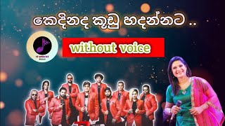 Kedinada Kudu Hadannata Enne karaoke without voice  niranjala Sarojini [upl. by Yla]