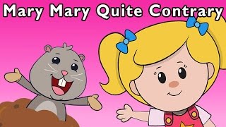 Gophers Steal Flowers  Mary Mary Quite Contrary  More  Mother Goose Club Phonics Songs [upl. by Dorca802]