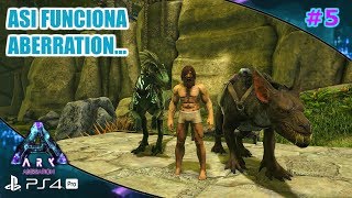 ⚠ UN ARCA REALMENTE ROTA ⚠  ARK ABERRATION 5  Servidor Oficial PVE [upl. by Akinuahs]