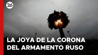 🚨 Así es el PODER DE DESTRUCCIÓN del RS26 RUBEZH el MISIL BALÍSTICO INTERCONTINENTAL de RUSIA [upl. by Anchie181]