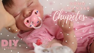 ✂🎀Cómo IMANTAR CHUPETES o CHUPONES para BEBÉS REBORN  Ada Sweet [upl. by Ettenoitna]