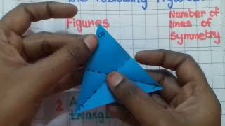 State the number of lines of symmetry for the following figures🔴Activity solved🔴Equilateral Triangle [upl. by Connett]