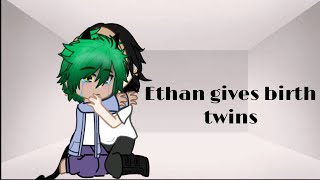 Ethan gives birth twins  gacha nox  mpreg [upl. by Jeri]