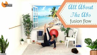 35 min Chair and Mat Abs workout INTENSE  ALL ABOUT THE ABS Fusion Flow workout Barlates Body Blitz [upl. by Anwahsar]