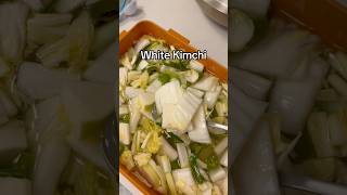 White Kimchi kimchi koreanfood homemade fermentation easyrecipe [upl. by Atsilac]