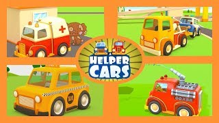 Spiel mit Helfer Autos Zeichentrickfilme auf Deutsch [upl. by Htebasyle]