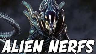 Mortal Kombat X ALIEN GOT NERFED ACIDIC STILL GOOD  Mortal Kombat XL Alien Gameplay Changes [upl. by Awuhsoj]