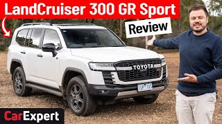 2022 Toyota LandCruiser GR Sport inc 0100 Detailed 300 Series review [upl. by Nylessoj]