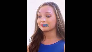 CUZ IM ONLY HUMAN maddieziegler dancemoms therealabbyleemiller shorts trending edit [upl. by Sylvie]