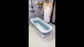 foldable portable bathtub [upl. by Vigen960]