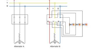 phase sequence check dark lamp method [upl. by Rahas]