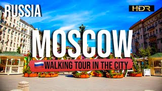 4K HD Moscow Driving tour moscow4k [upl. by Yenor39]