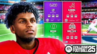 I WILL BE TAKING MY TALENTS TO College Football 25 Road To Glory  quotHOMETOWN HEROquot Ep7 [upl. by Nahgeam]